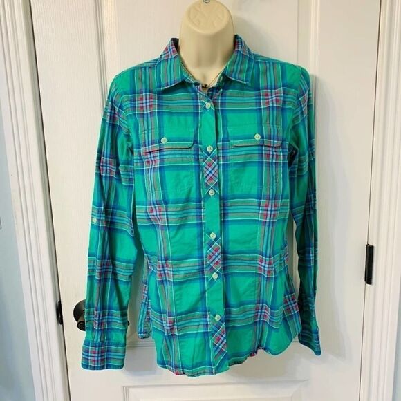 The North Face Long Sleeve Plaid Shirt! - Picture 2 of 3
